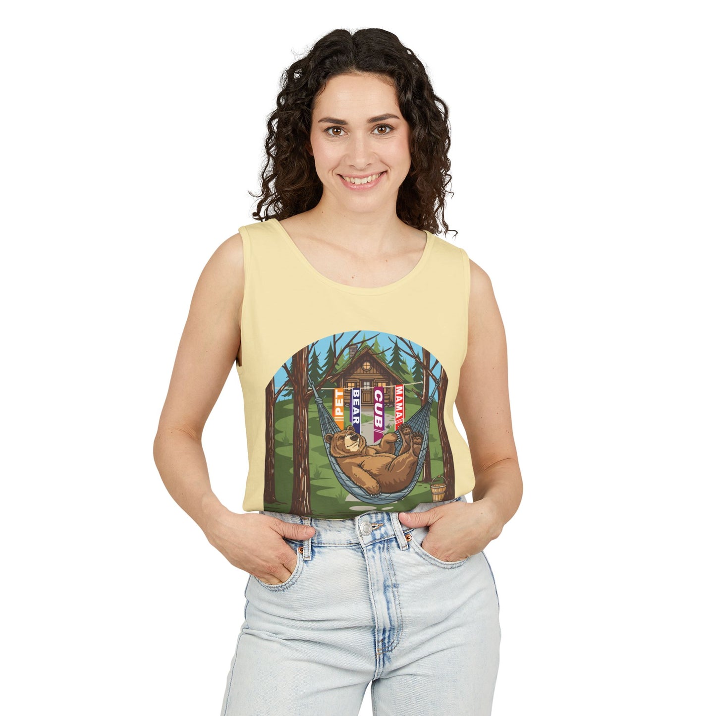Campy Wuzzy Acres: Sash Queen Retirement Village Tank Top – NAB 2026 Fundraiser Shirt