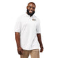 Embroidered Floral Tiger Polo Shirt — Small Chest Logo