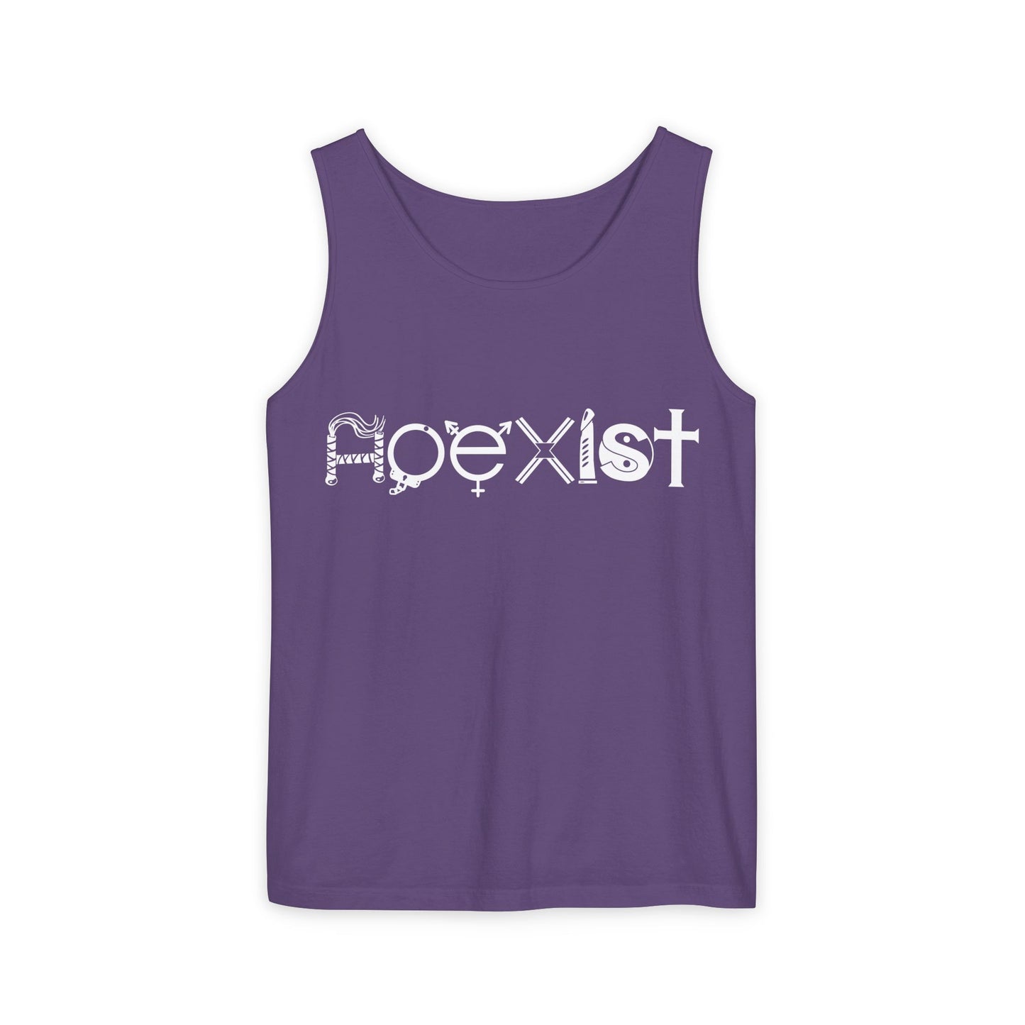 HOEXIST (White Letters) | Tank Top