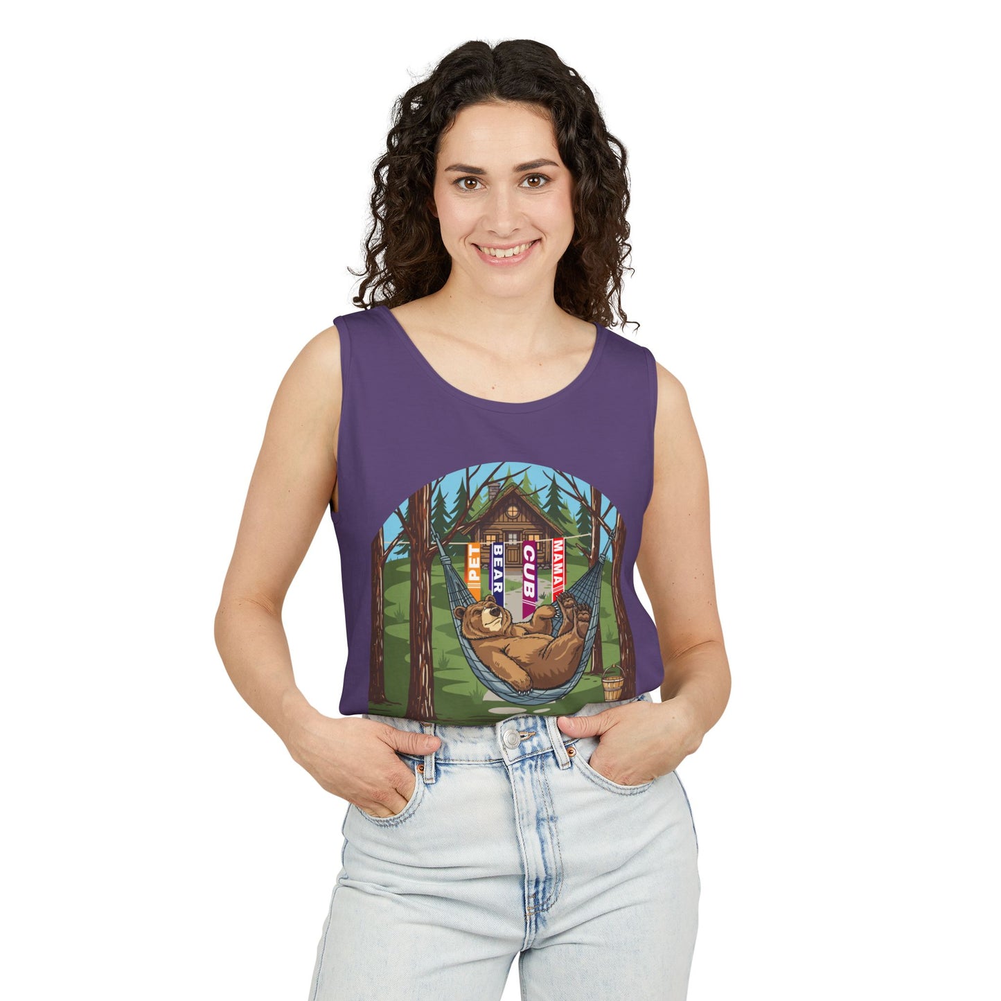 Campy Wuzzy Acres: Sash Queen Retirement Village Tank Top – NAB 2026 Fundraiser Shirt