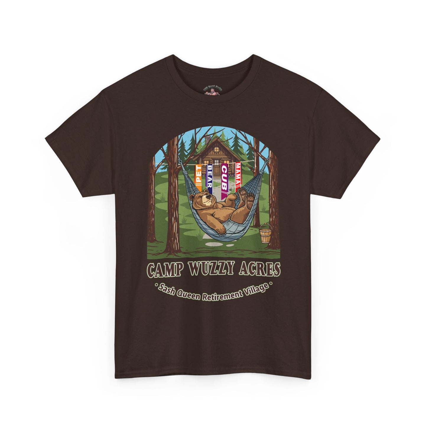 Campy Wuzzy Acres: Sash Queen Retirement Village Tee – NAB 2026 Fundraiser Shirt