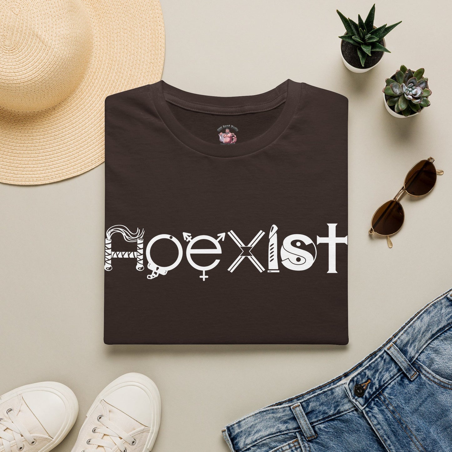 HOEXIST (White Letters)  | T-Shirt
