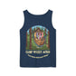 Campy Wuzzy Acres: Sash Queen Retirement Village Tank Top – NAB 2026 Fundraiser Shirt