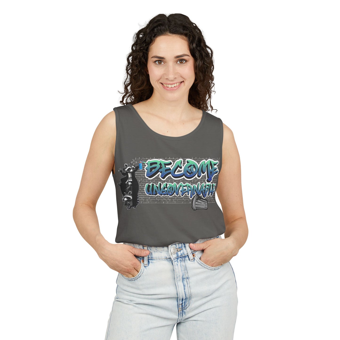 Become Ungovernable | Tank Top - Motivational Tee, Workout Shirt, Summer Style, Gym Gear, Inspirational Apparel