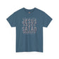 Jesus Saves, Satan Invests | T-Shirt