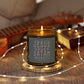 Jesus Saves, Satan Invests | Scented Candles, Coconut Apricot Wax (4oz, 9oz)