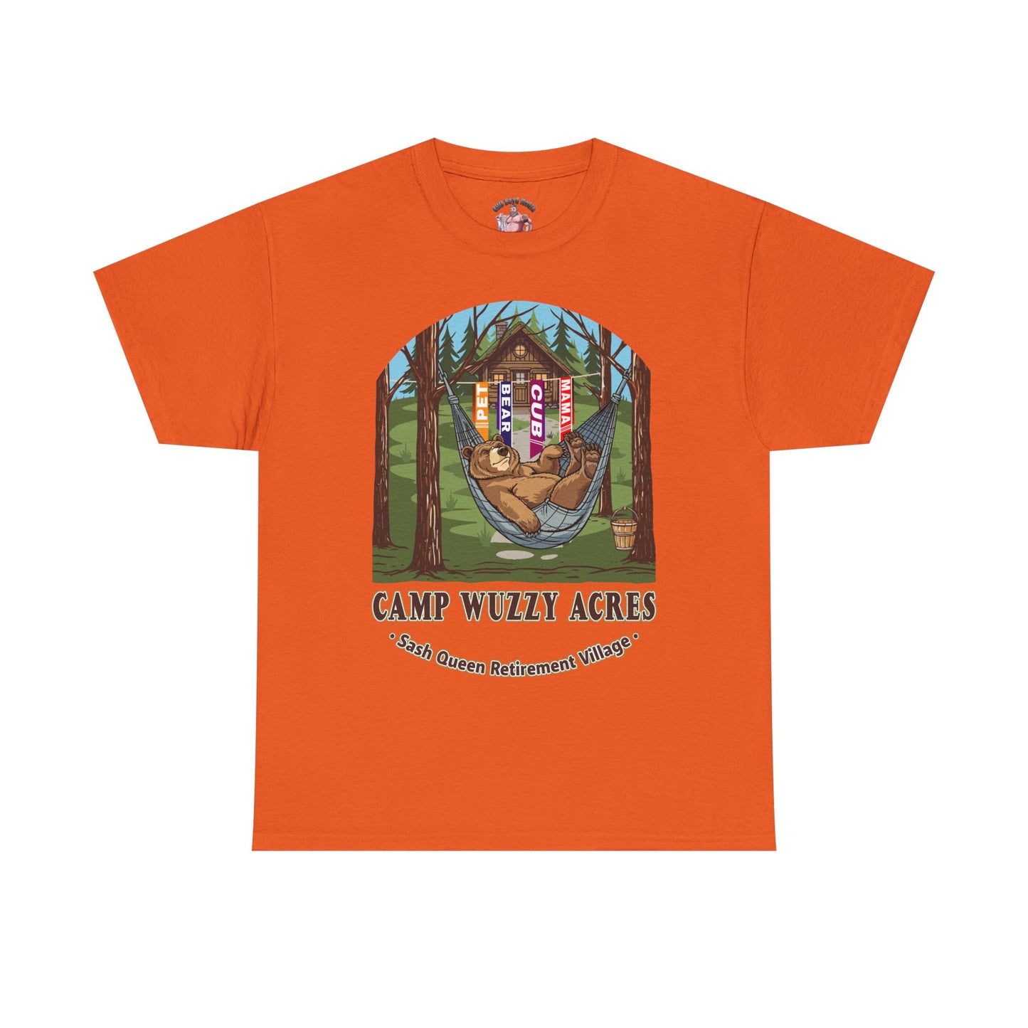Campy Wuzzy Acres: Sash Queen Retirement Village Tee – NAB 2026 Fundraiser Shirt