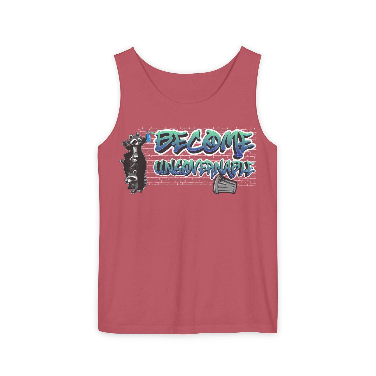 Become Ungovernable | Tank Top - Motivational Tee, Workout Shirt, Summer Style, Gym Gear, Inspirational Apparel