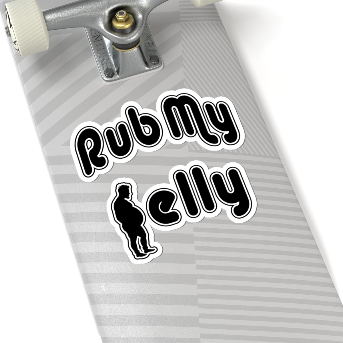 Rub My Belly | Kiss Cut Sticker