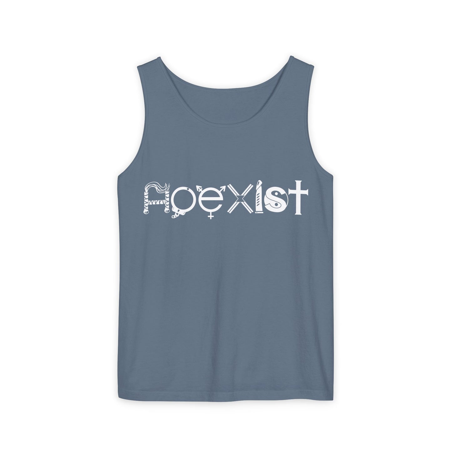 HOEXIST (White Letters) | Tank Top