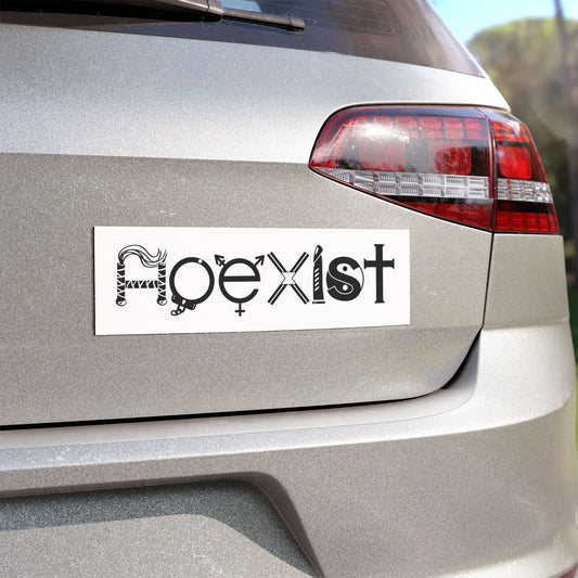 HOEXIST | Magnetic Bumper Sticker