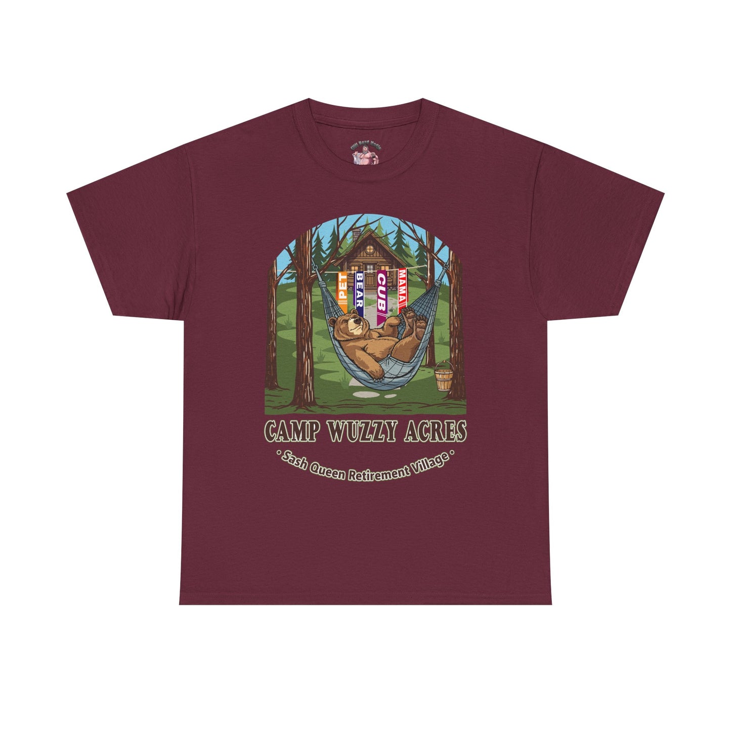 Campy Wuzzy Acres: Sash Queen Retirement Village Tee – NAB 2026 Fundraiser Shirt