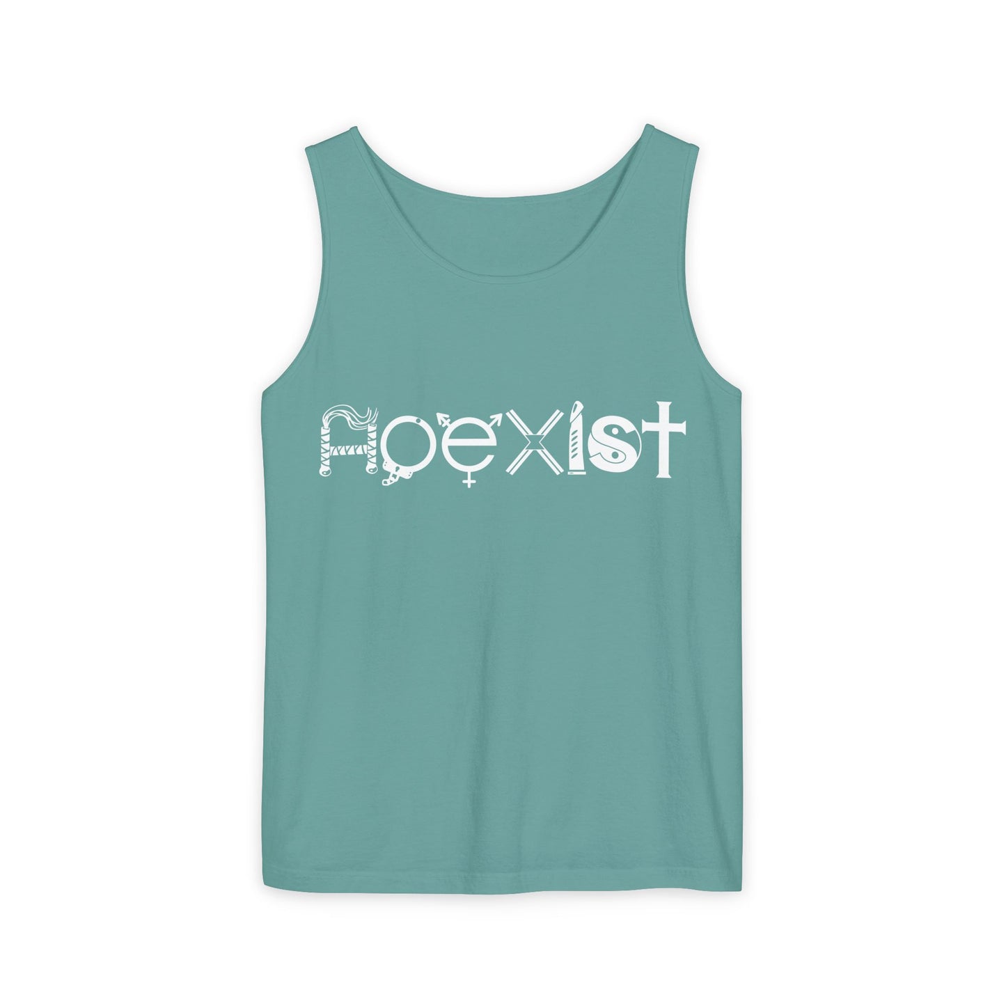 HOEXIST (White Letters) | Tank Top