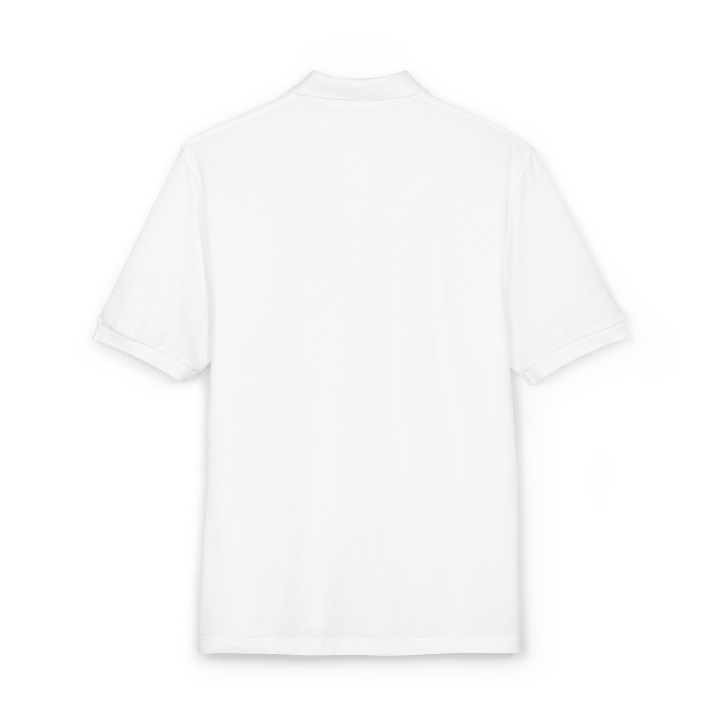 Embroidered Floral Tiger Polo Shirt — Small Chest Logo