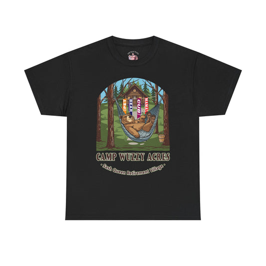 Campy Wuzzy Acres: Sash Queen Retirement Village Tee – NAB 2026 Fundraiser Shirt
