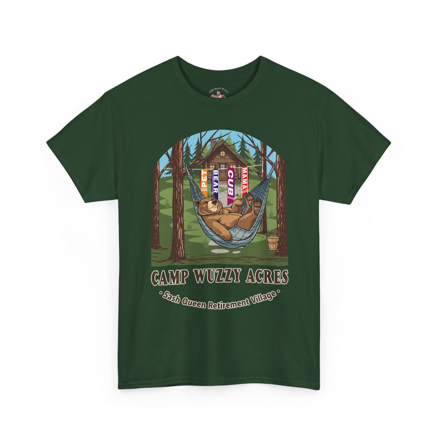 Campy Wuzzy Acres: Sash Queen Retirement Village Tee – NAB 2026 Fundraiser Shirt