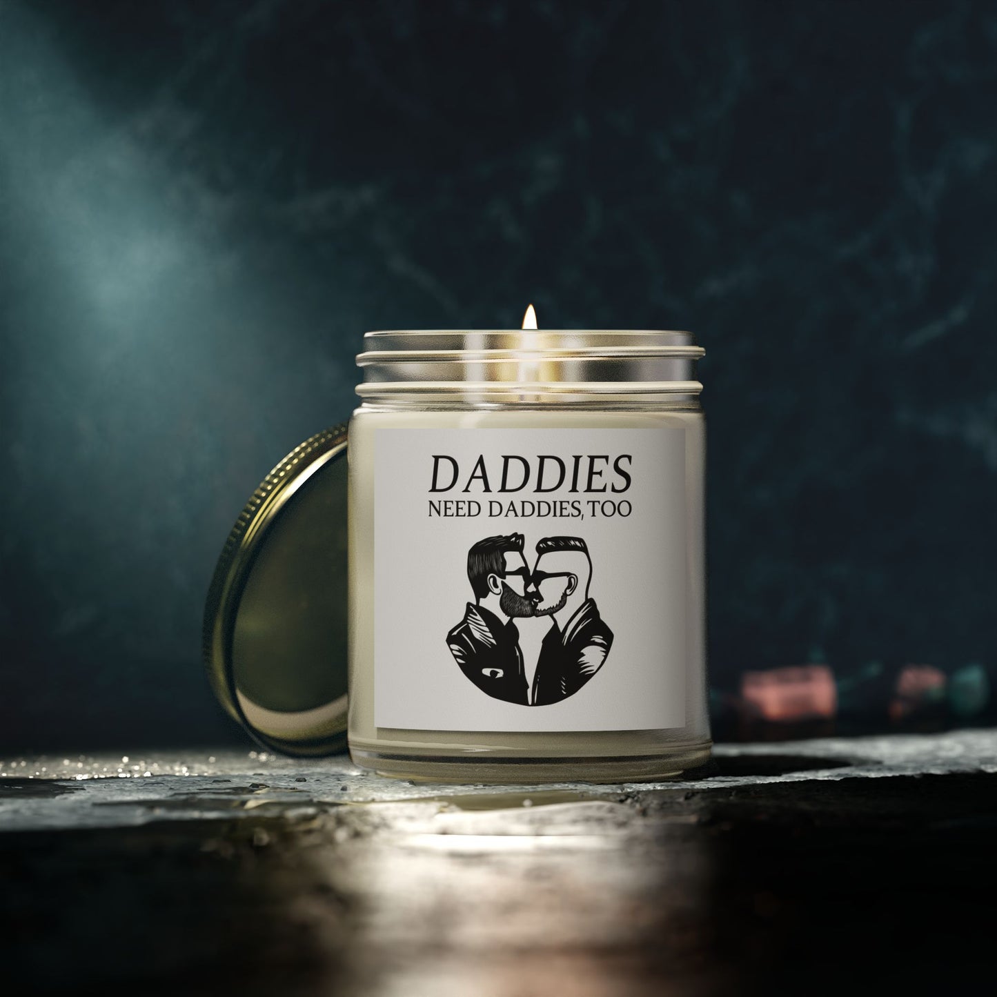 Daddies Need Daddies, Too | Scented Candles, Coconut Apricot Wax (4oz, 9oz)