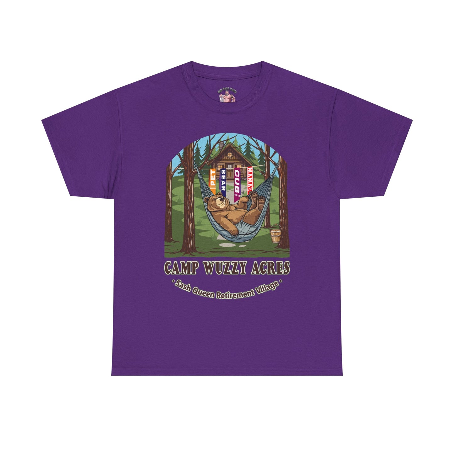 Campy Wuzzy Acres: Sash Queen Retirement Village Tee – NAB 2026 Fundraiser Shirt