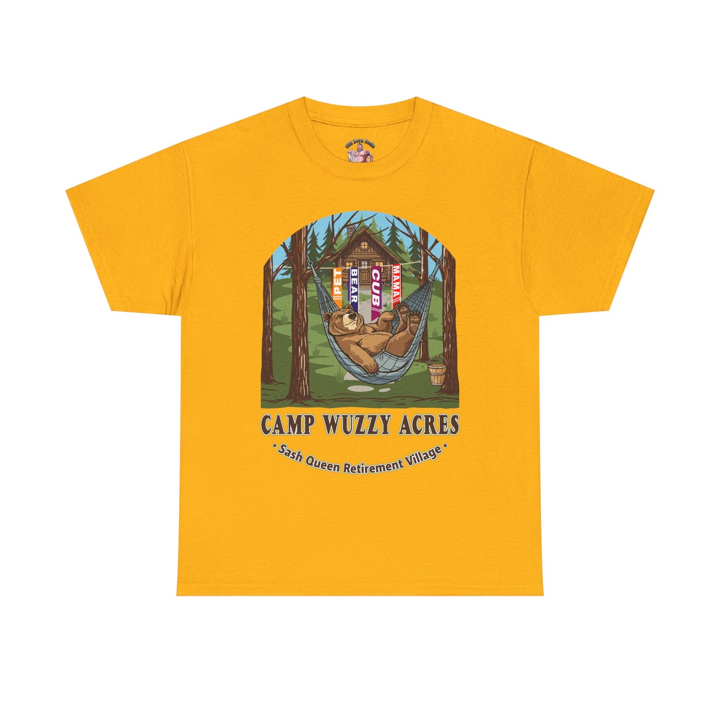 Campy Wuzzy Acres: Sash Queen Retirement Village Tee – NAB 2026 Fundraiser Shirt